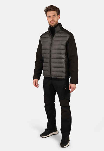 Fuchs Schmitt Steppjacke Jacke mit Stehkragen, Materialmix, Reißverschlussleiste, Sorona