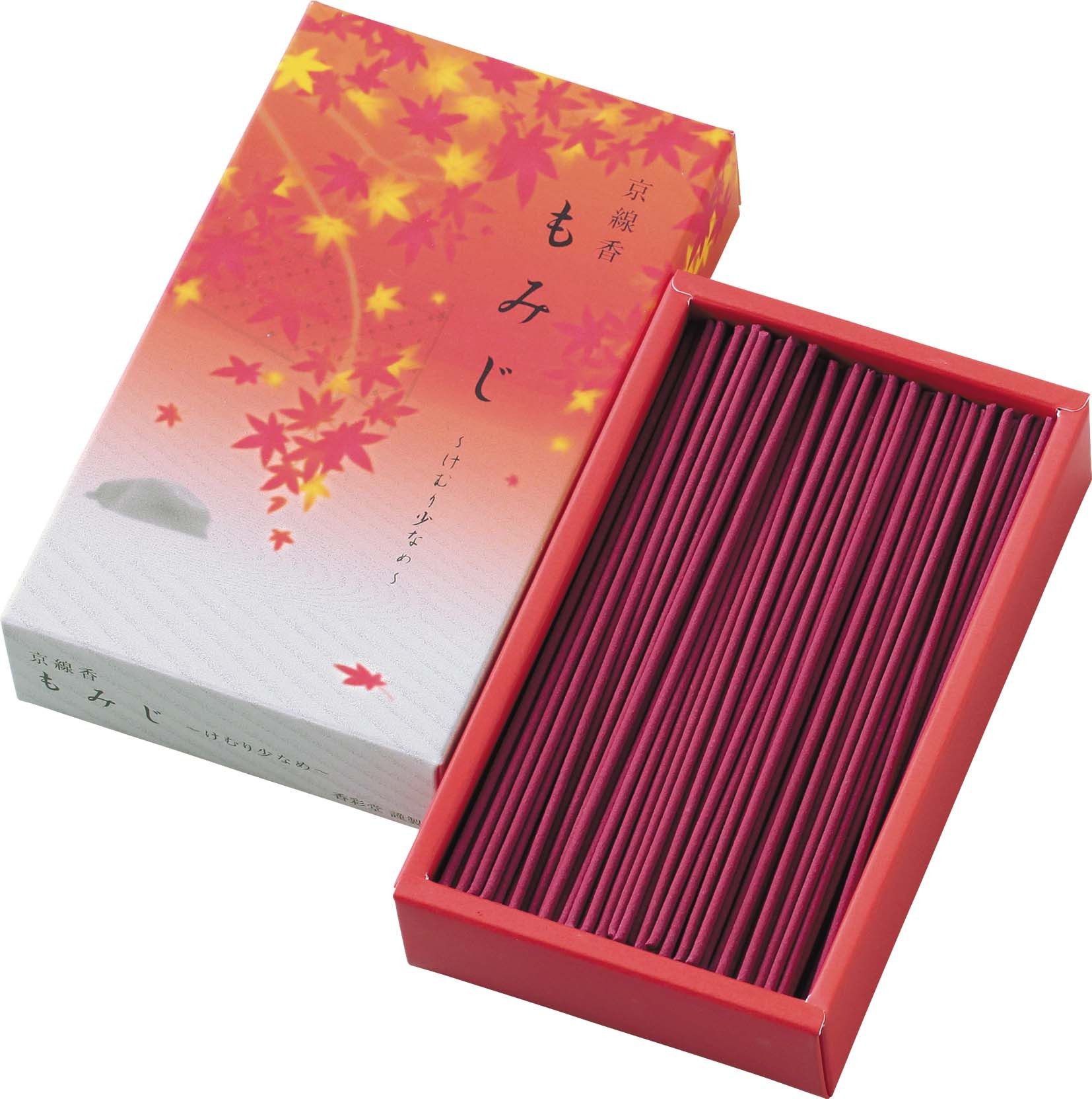 Kousaido Räucherstäbchen Kyoto Räucherstäbchen Ahornblatt – Raucharme Sorte aus Japan (1-St)