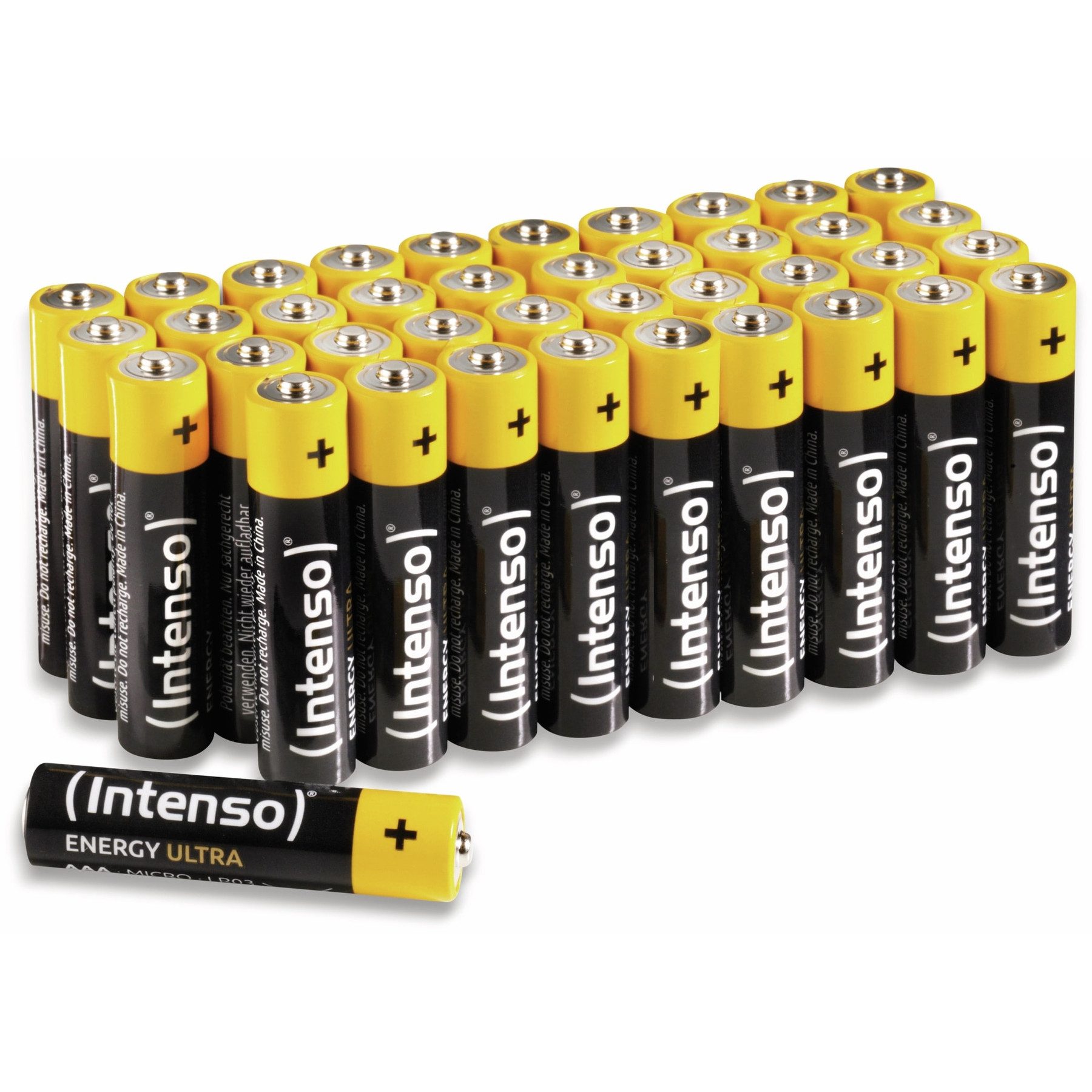 Intenso 40 Energy Ultra AAA / Micro Alkaline im 40er Karton Batterie