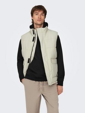 ONLY & SONS Funktionsjacke ONSCARL QUILTED VEST OTW