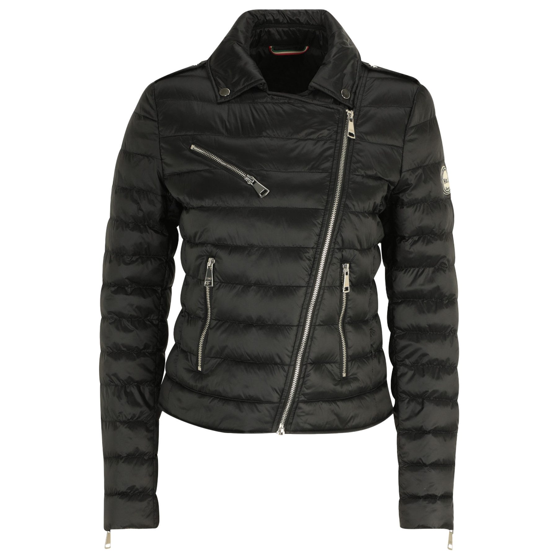 No.1 COMO Steppjacke Steppjacke SAN REMO im Biker-Stil