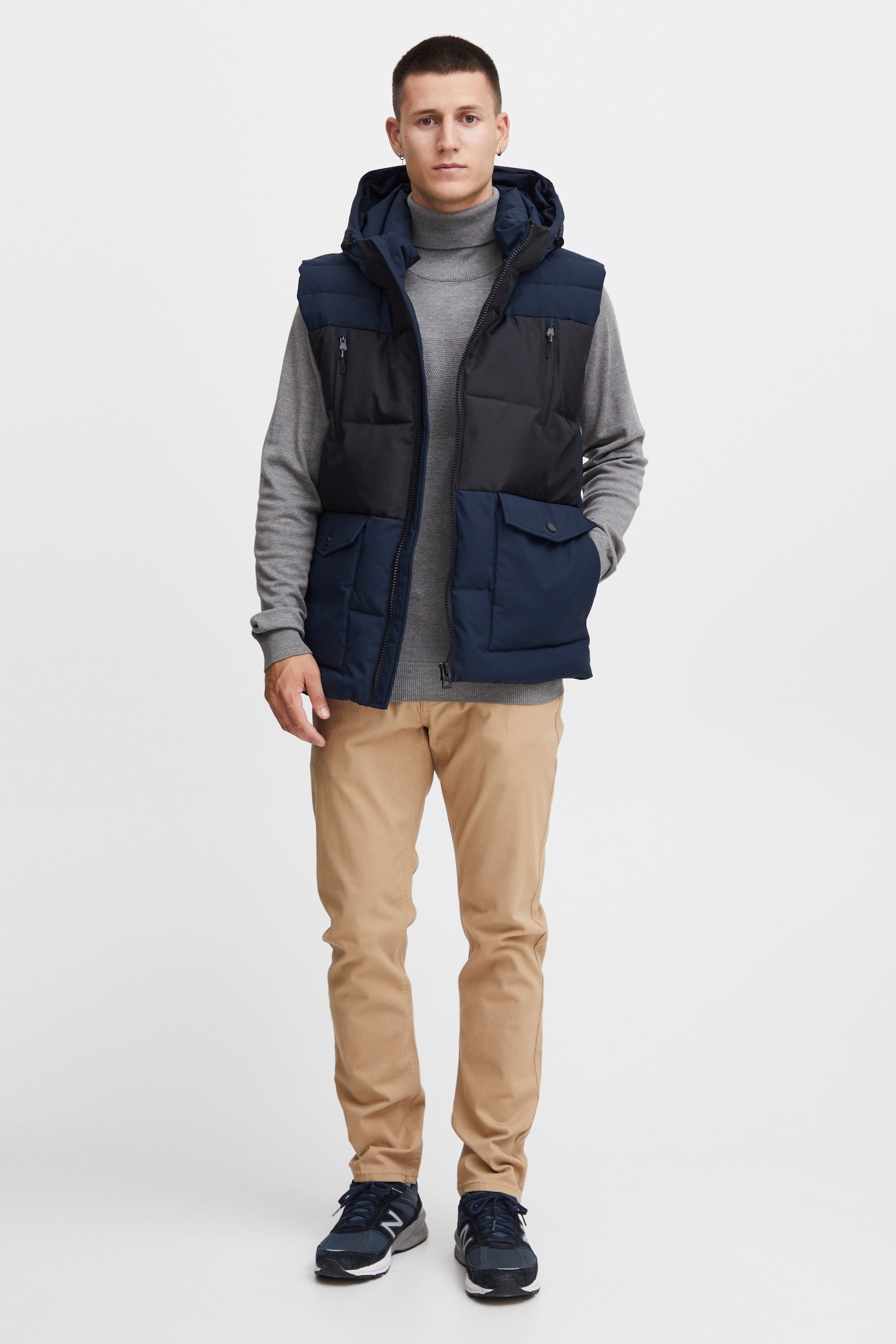 Indicode Steppweste IDFlikko Vest Modische Jacke günstig online kaufen