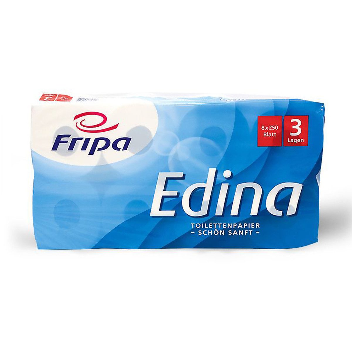Fripa Toilettenpapier Edina Toilettenpapier, 3-lagig