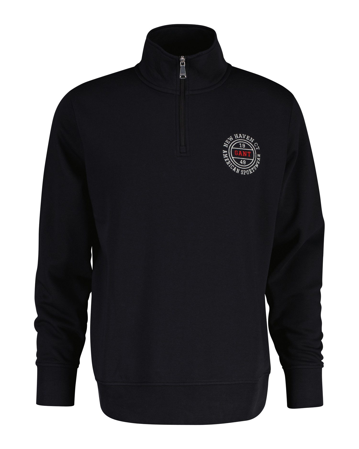 Gant Sweatshirt GRAPHIC HALFZIP Regular fit mit Troyer-Kragen