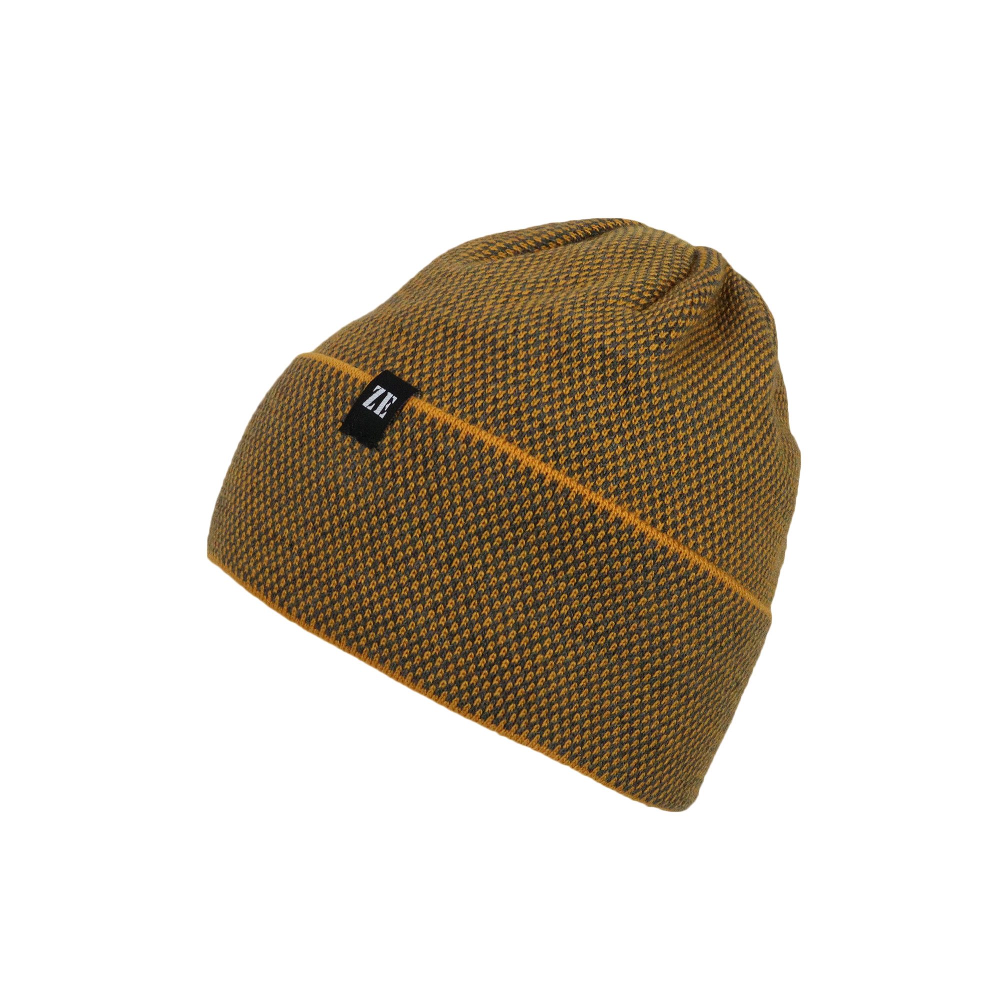 ZEBRO Strickmütze Mütze Nico mit Kaschmir-Wolle