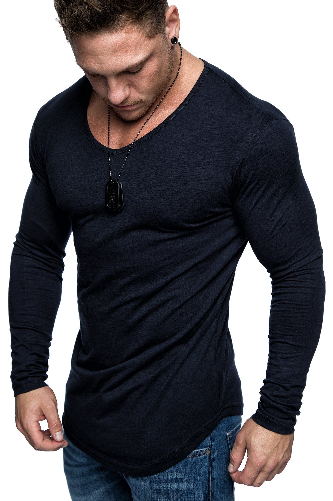 Amaci&Sons T-Shirt OXNARD Langarmshirt günstig online kaufen