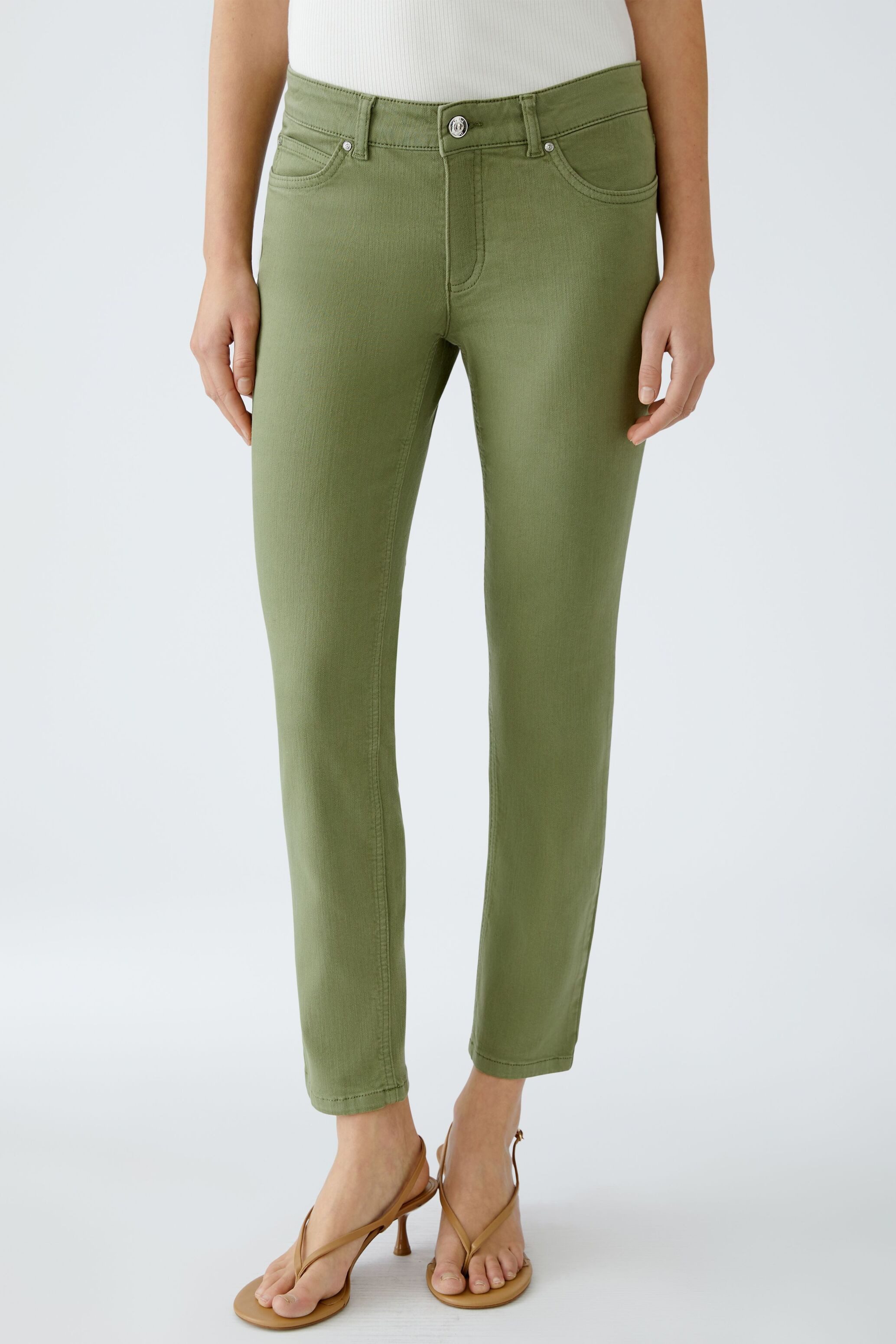 Oui Slim-fit-Jeans BAXTOR CROPPED Jeggings slim günstig online kaufen