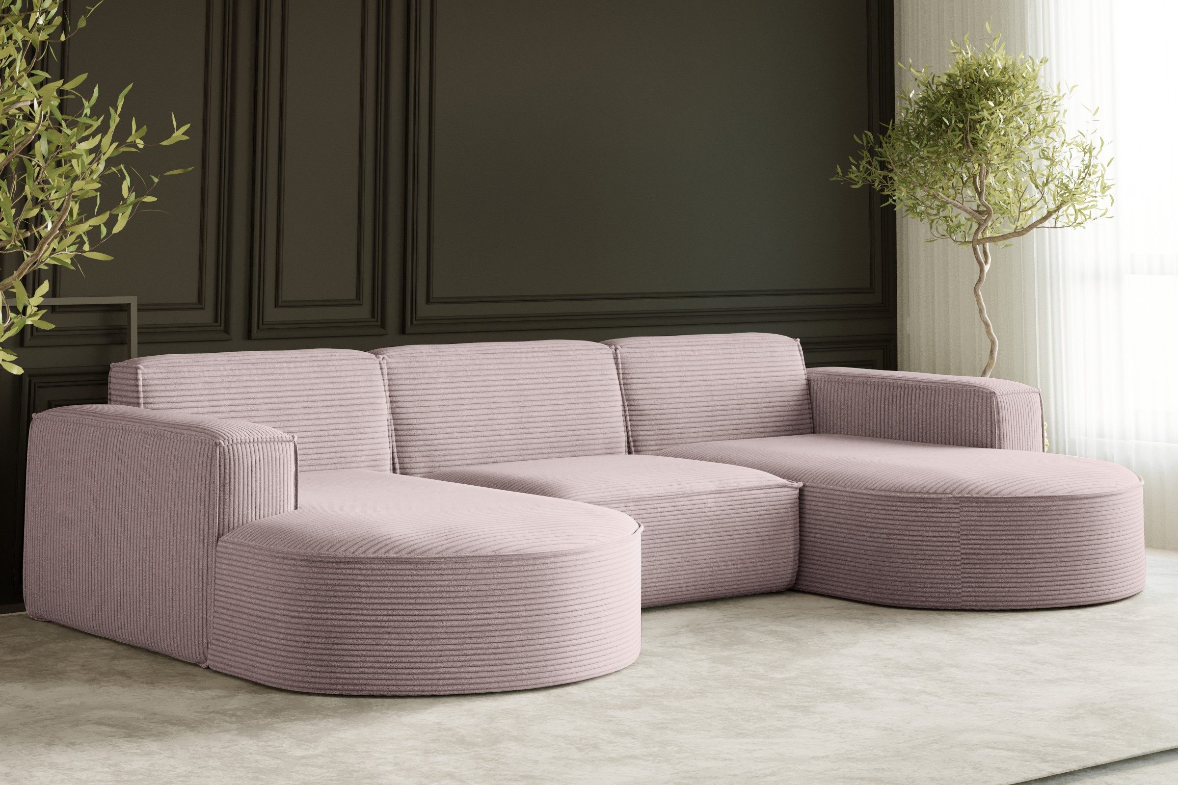 Kaiser Möbel Ecksofa Sofa U form, günstig online kaufen