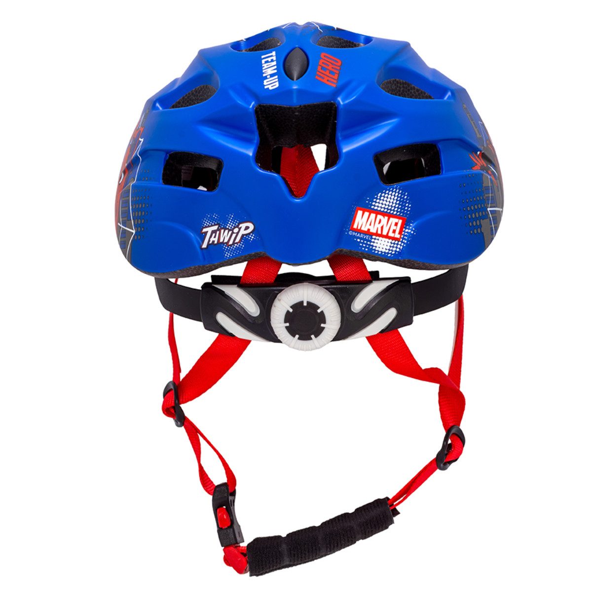 Spiderman Kinderhelm Medium Fahrradhelm Skaterhelm Verstellbar In Mold Belüftungsöffnungen (Packung)