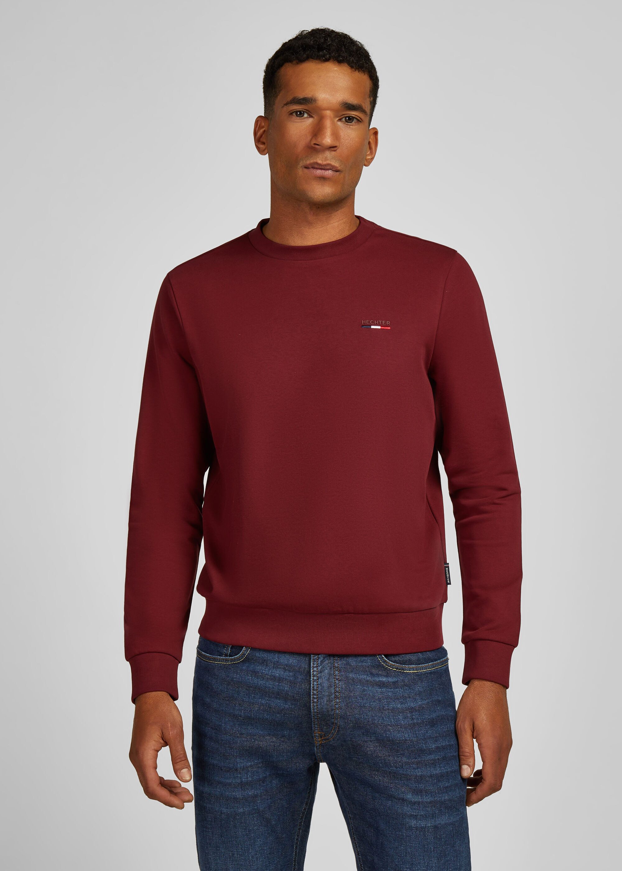 HECHTER PARIS Sweatshirt (1-tlg) Baumwollmischung, Vielseitigkeit günstig online kaufen