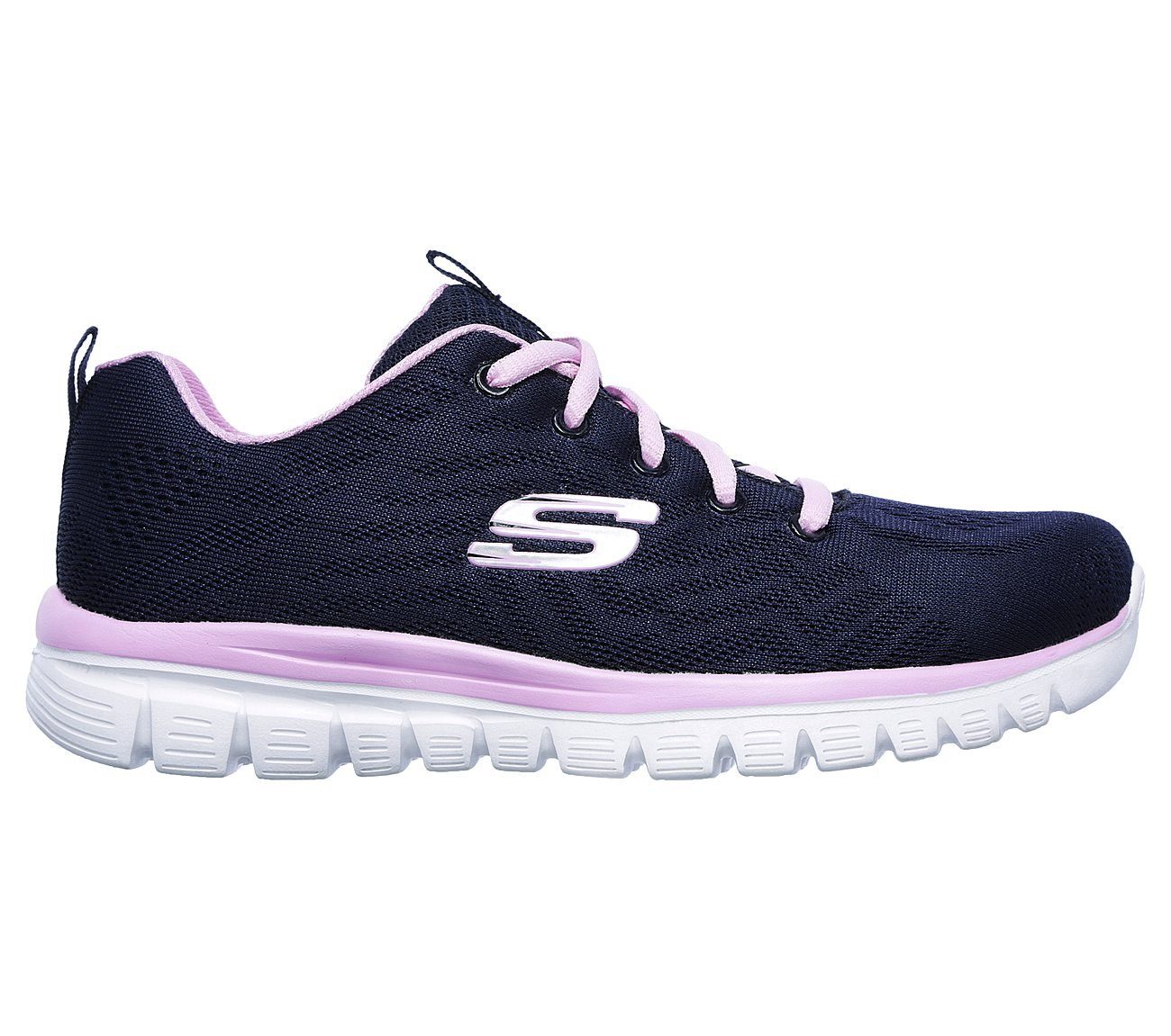 Skechers GRACEFUL GET CONNECTED Sneaker navy/pink