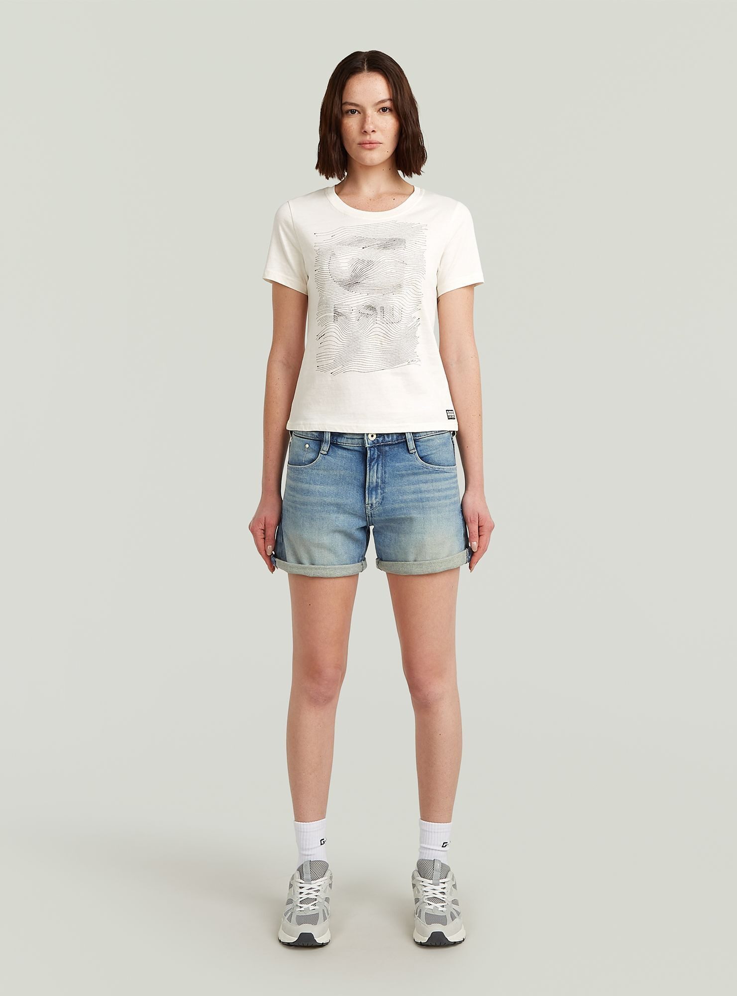 G-STAR 5-Pocket-Hose Judee Shorts