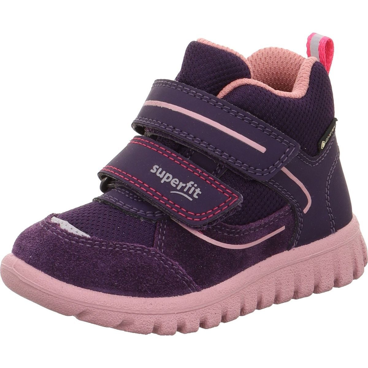 Superfit SPORT7 Mini Outdoorschuh Stylischer, wasserdichter Sneaker für Jungen mit reflektierenden