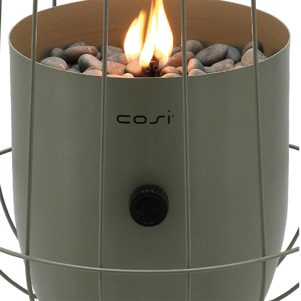 COSI Tischfeuer Cosifire Tischfeuer Cosiscoop BASKET olive, Ø 31x31cm
