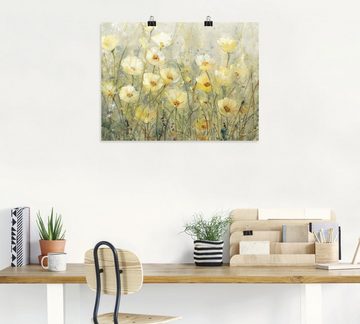 Artland Wandbild Sommer in voller Blüte I, Blumenwiese (1 St), als Alubild, Outdoorbild, Leinwandbild, Poster, Wandaufkleber