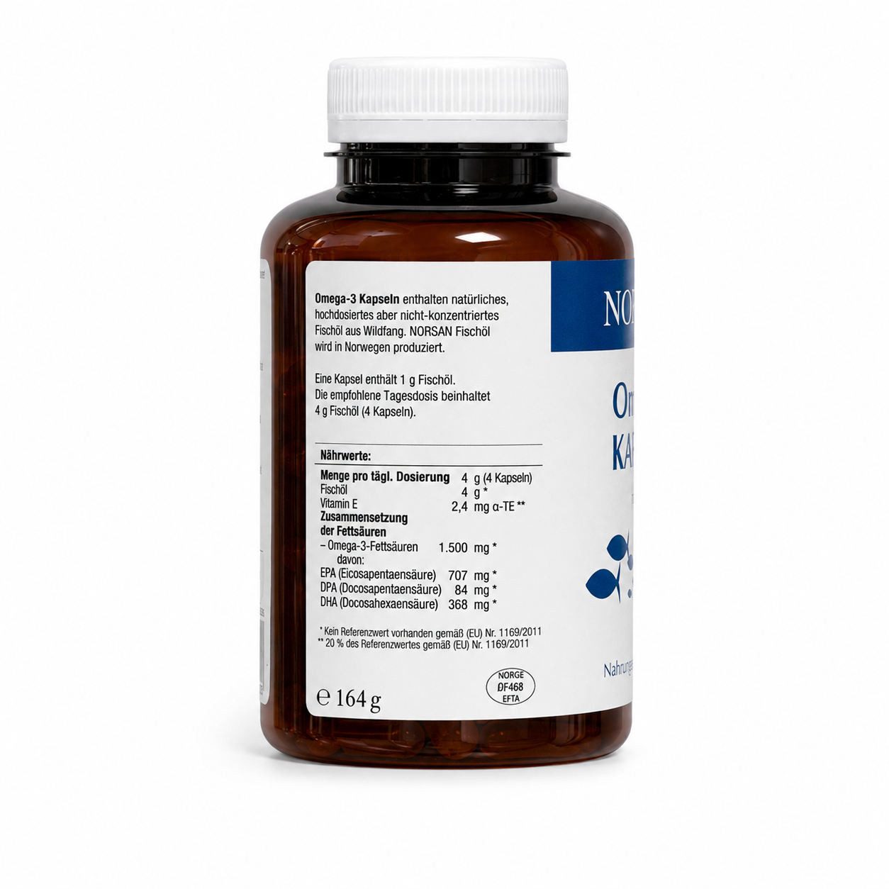 Norsan NORSAN Omega-3 Kapseln 120 Stück Kapseln