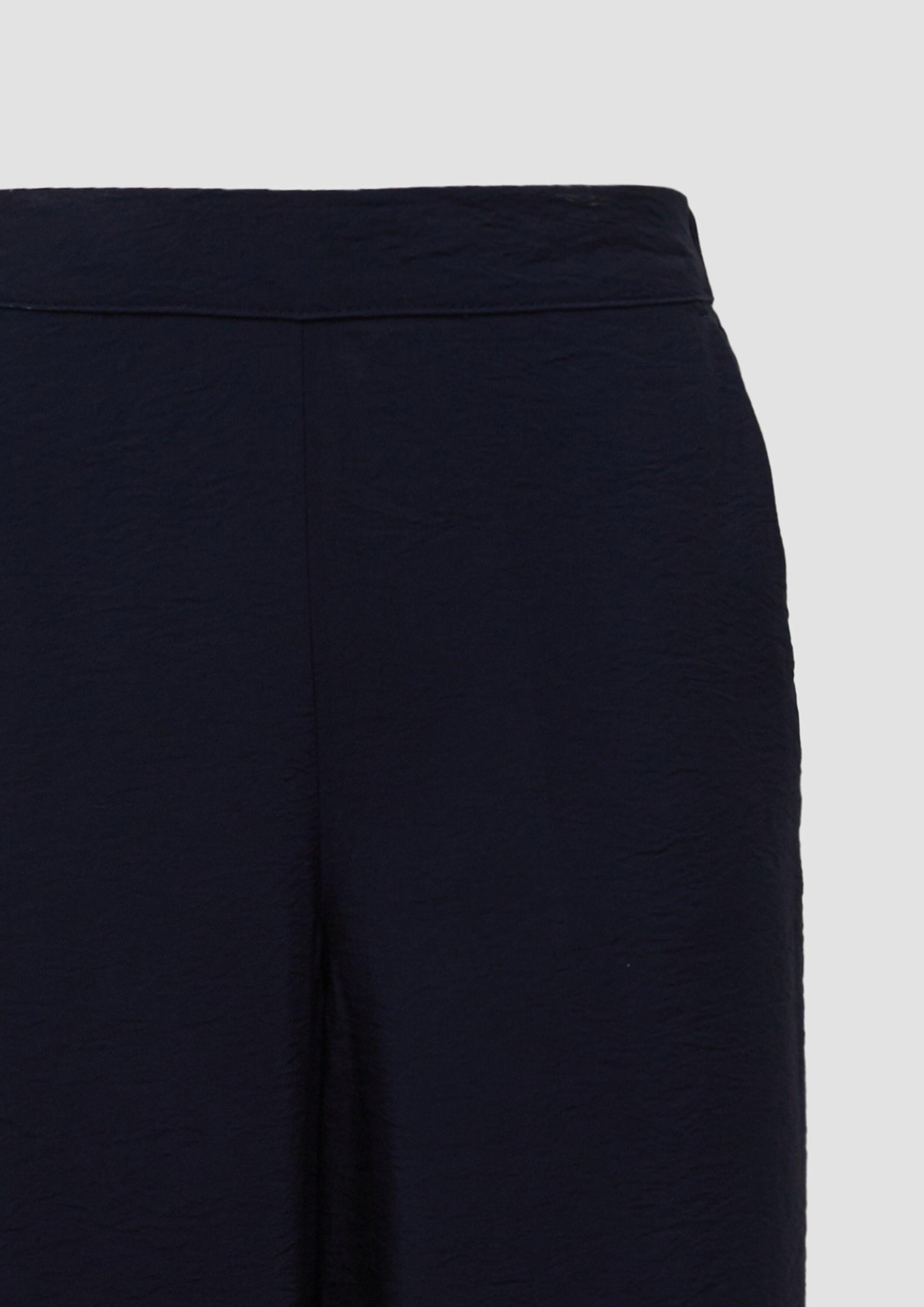 s.Oliver Chinos Hose Wide-Leg-Hose im Loose Fit mit Elastikbund