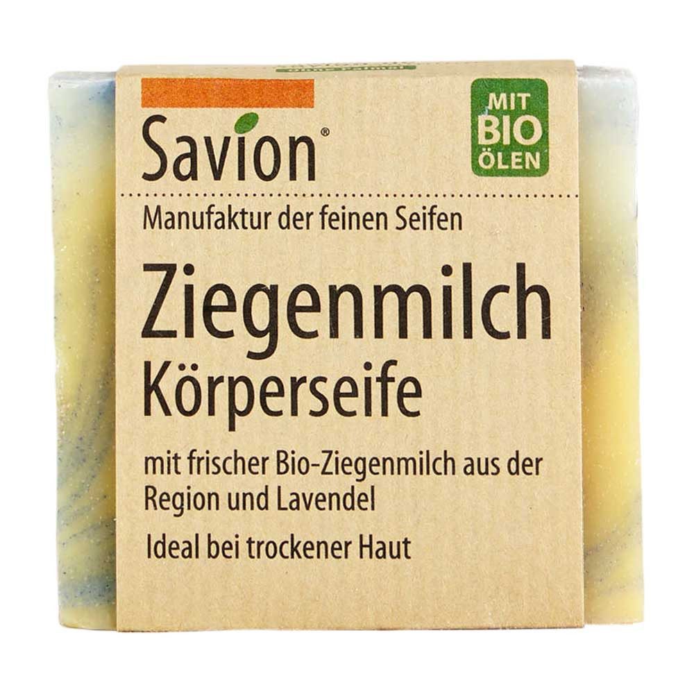 Savion Handseife Körperseife - Ziegenmilch 80g