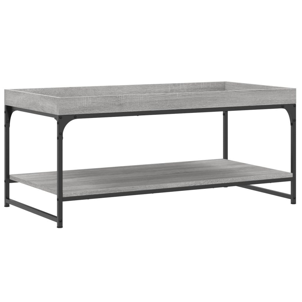 Couchtisch Couchtisch Grau Sonoma 100x49x45 cm Holzwerkstoff