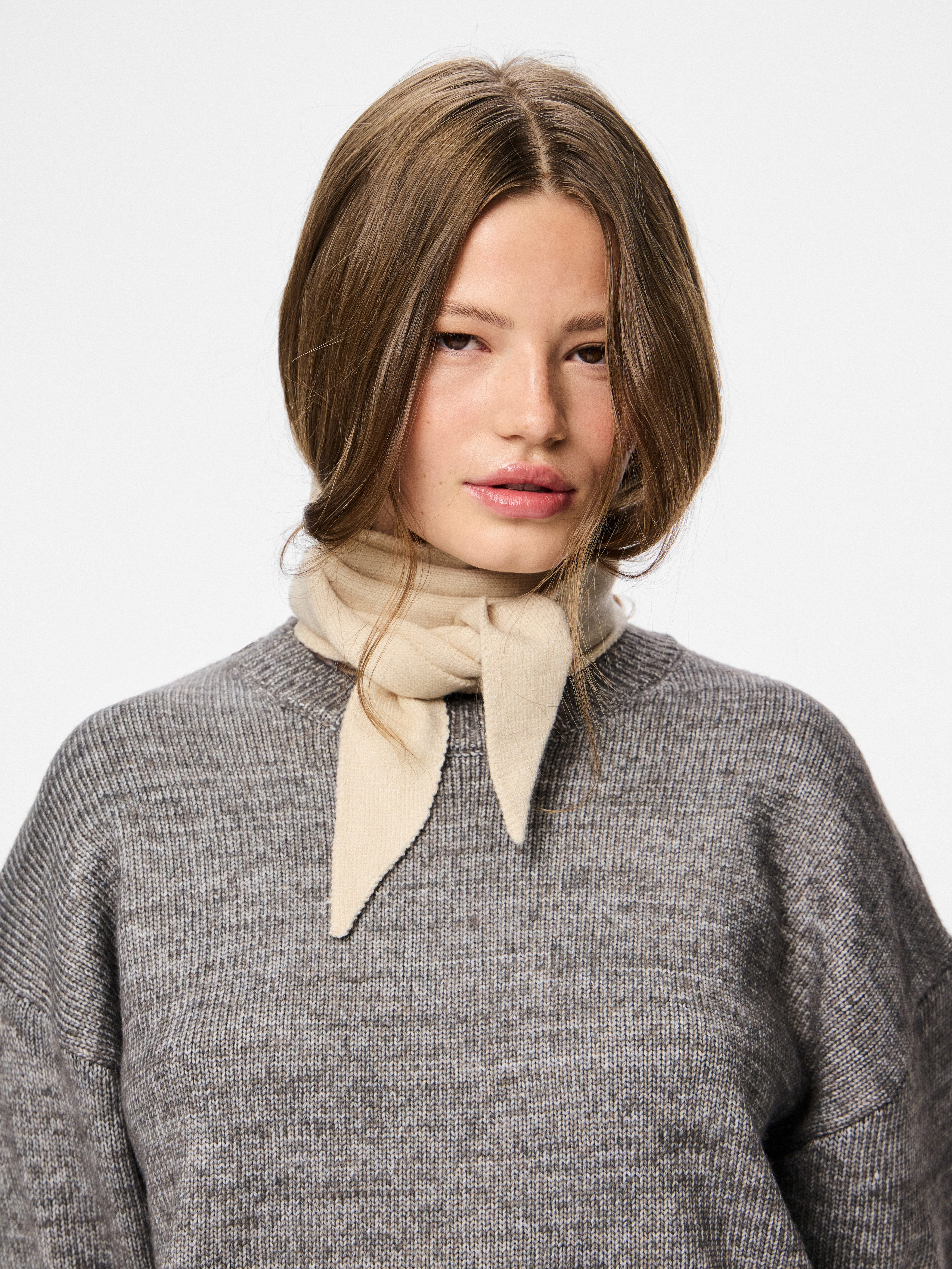 pieces Dreieckstuch PCKOMMA TRIANGLE SCARF NOOS BC