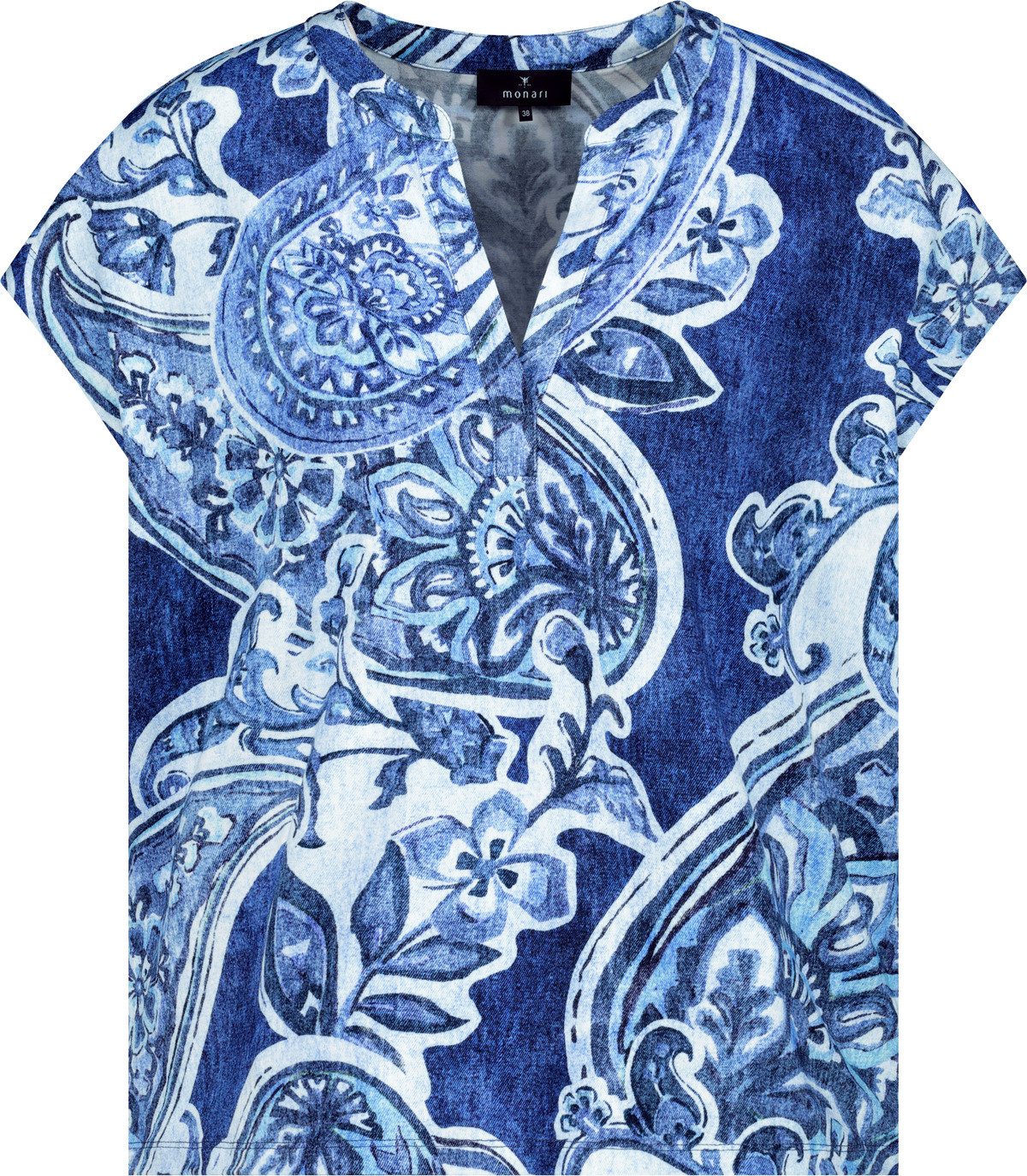 Monari Rundhalsshirt, mit Glitzersteinchen günstig online kaufen