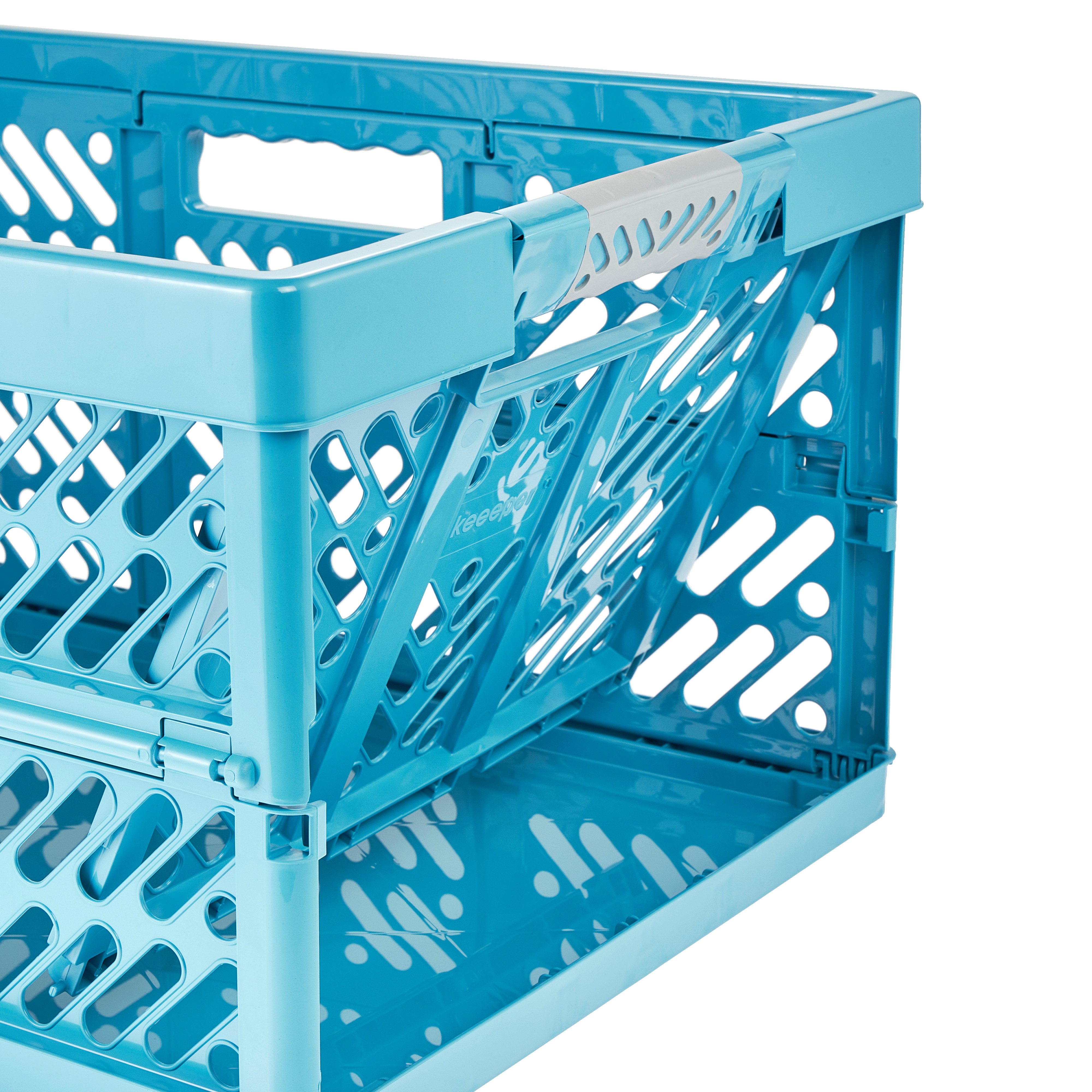 keeeper Klappbox ben eco, Profi-Klappbox mit Softgriffen, 54 x 37 x 28 cm, 45 l, 45 l, Soft-Touch-Griffe, zusammenklappbar