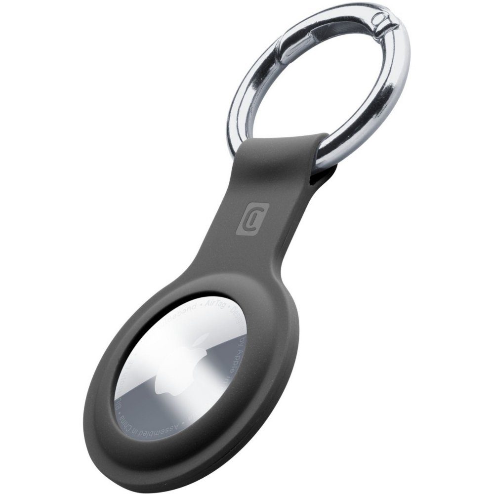 Cellularline Schlüsselanhänger Key Ring - schwarz Schlüsselanhänger AirTag - Apple