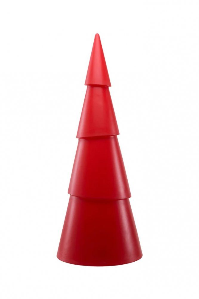8 seasons design LED-Dekofigur 8 seasons - Motivleuchte Shining Tree rund 55 cm rot