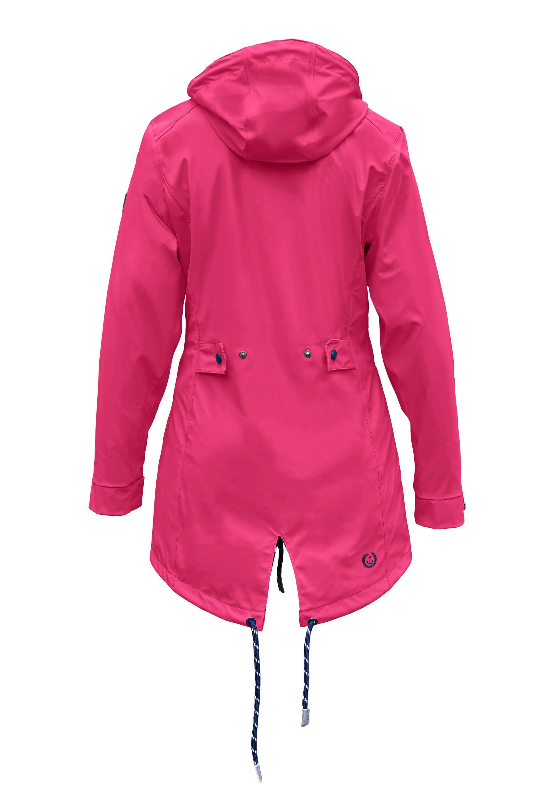 MADSea Regenjacke Friesennerz Innenfutter gestreift wasserdicht tailliert günstig online kaufen