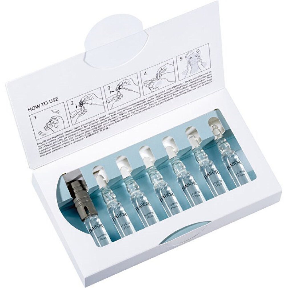 Babor Körperpflegemittel Ampullenkonzentrate Hydra Plus-Gesichtsampullen 7x2ml