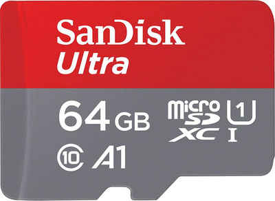 Sandisk Ultra® microSDXC 64GB Speicherkarte (64 GB, 120 MB/s Lesegeschwindigkeit)