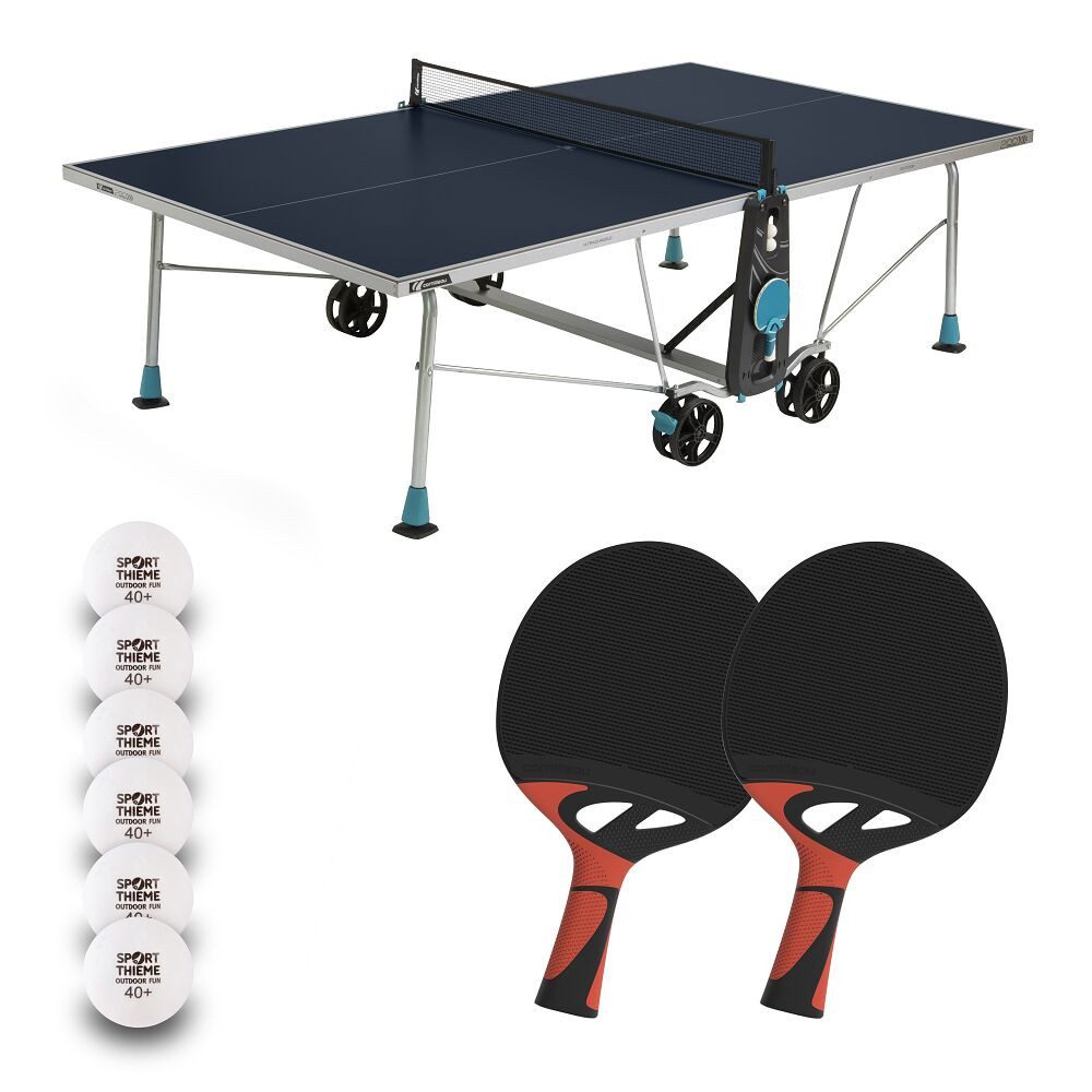 Tischtennisplatte Tischtennis-Set 200X Outdoor