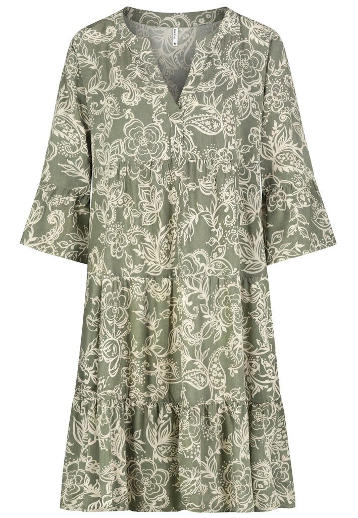 AUTHENTIC STYLE Sommerkleid Damen, Kleid kurzarm