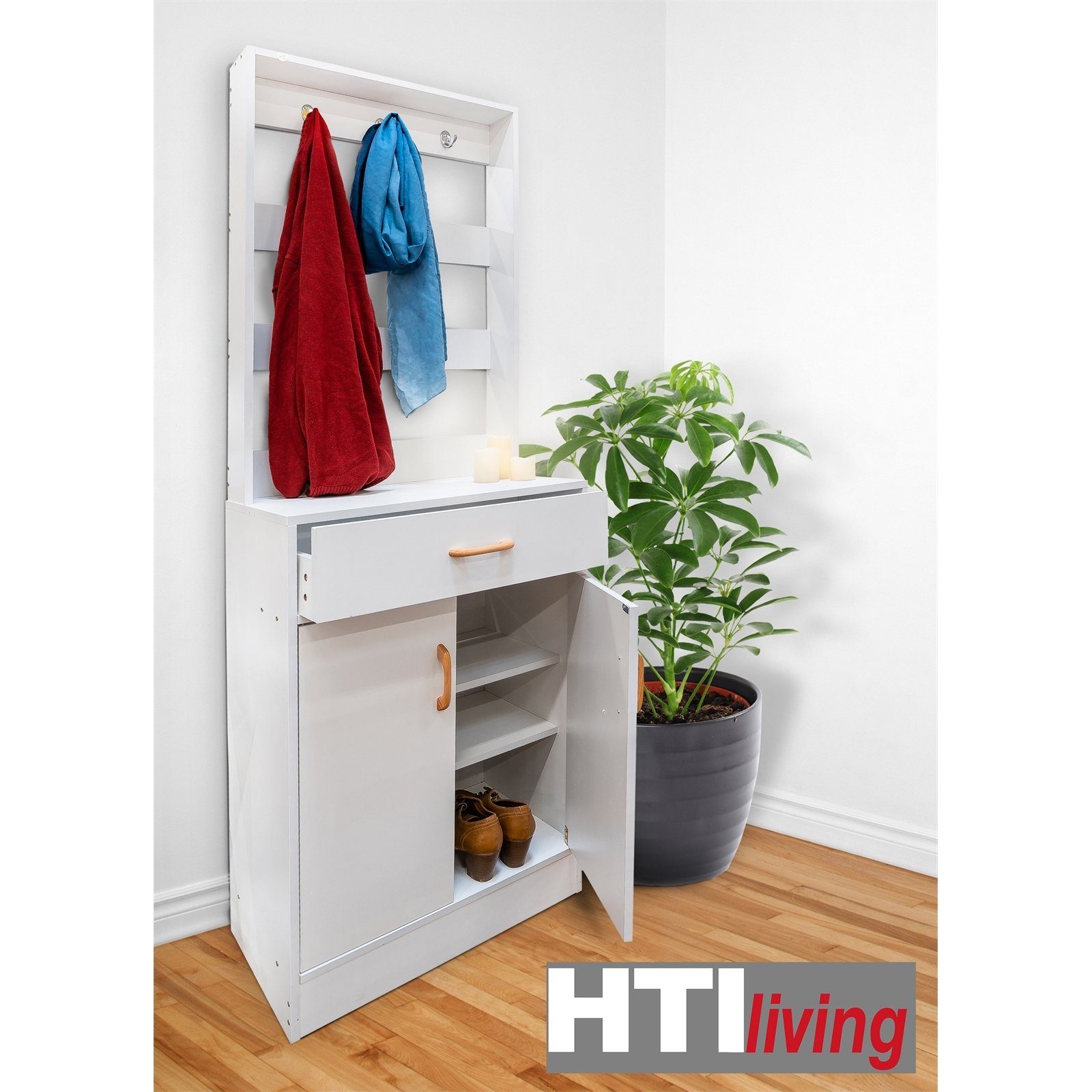 HTI-Living Garderobenschrank Haushaltsschrank Olivia Garderobenschrank