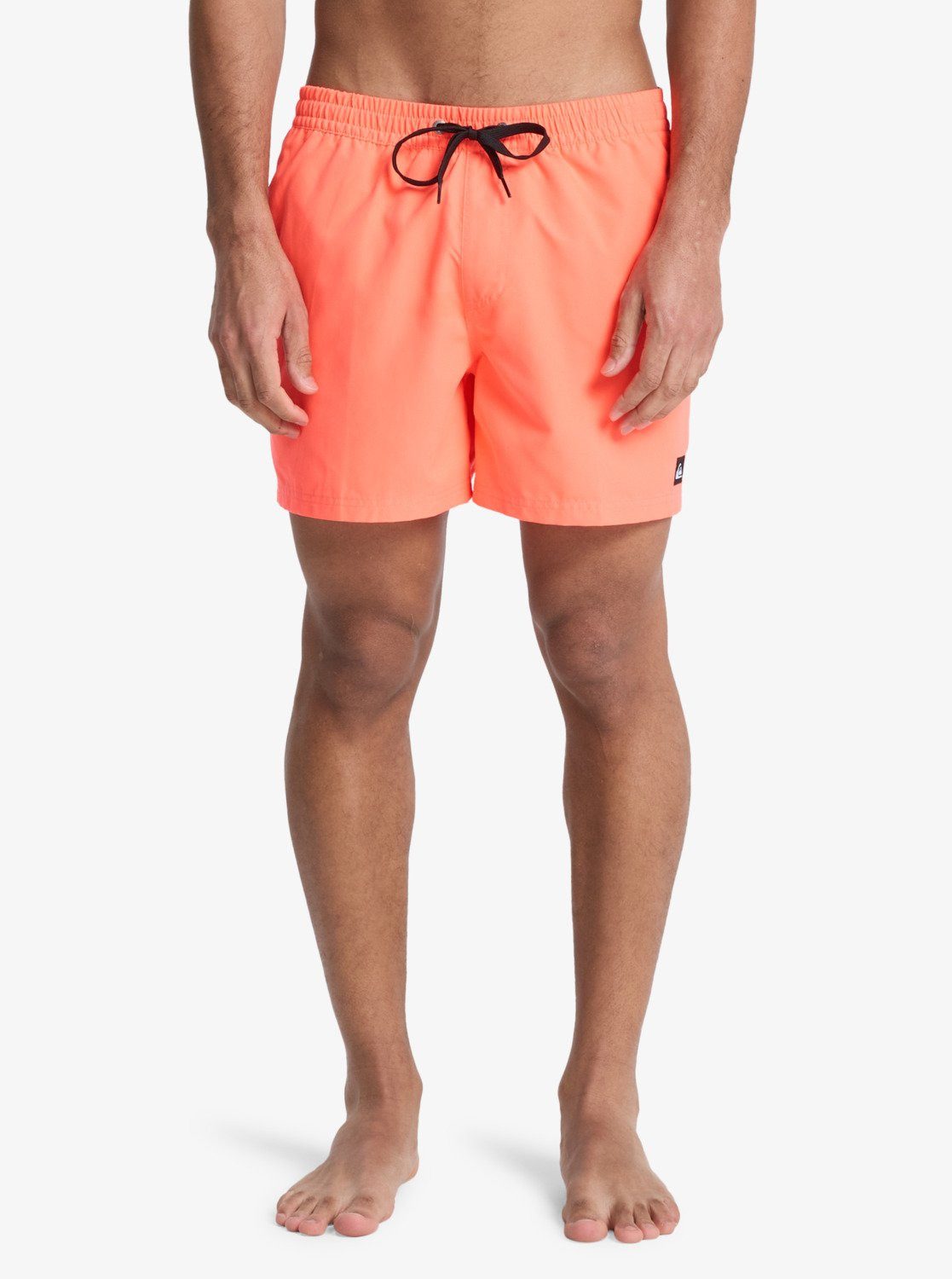 Quiksilver Badeshorts EVERYDAY VOLLEY 15 unifarbene Optik, mit kontrastfarbenen Details, Straight-Leg-Passform