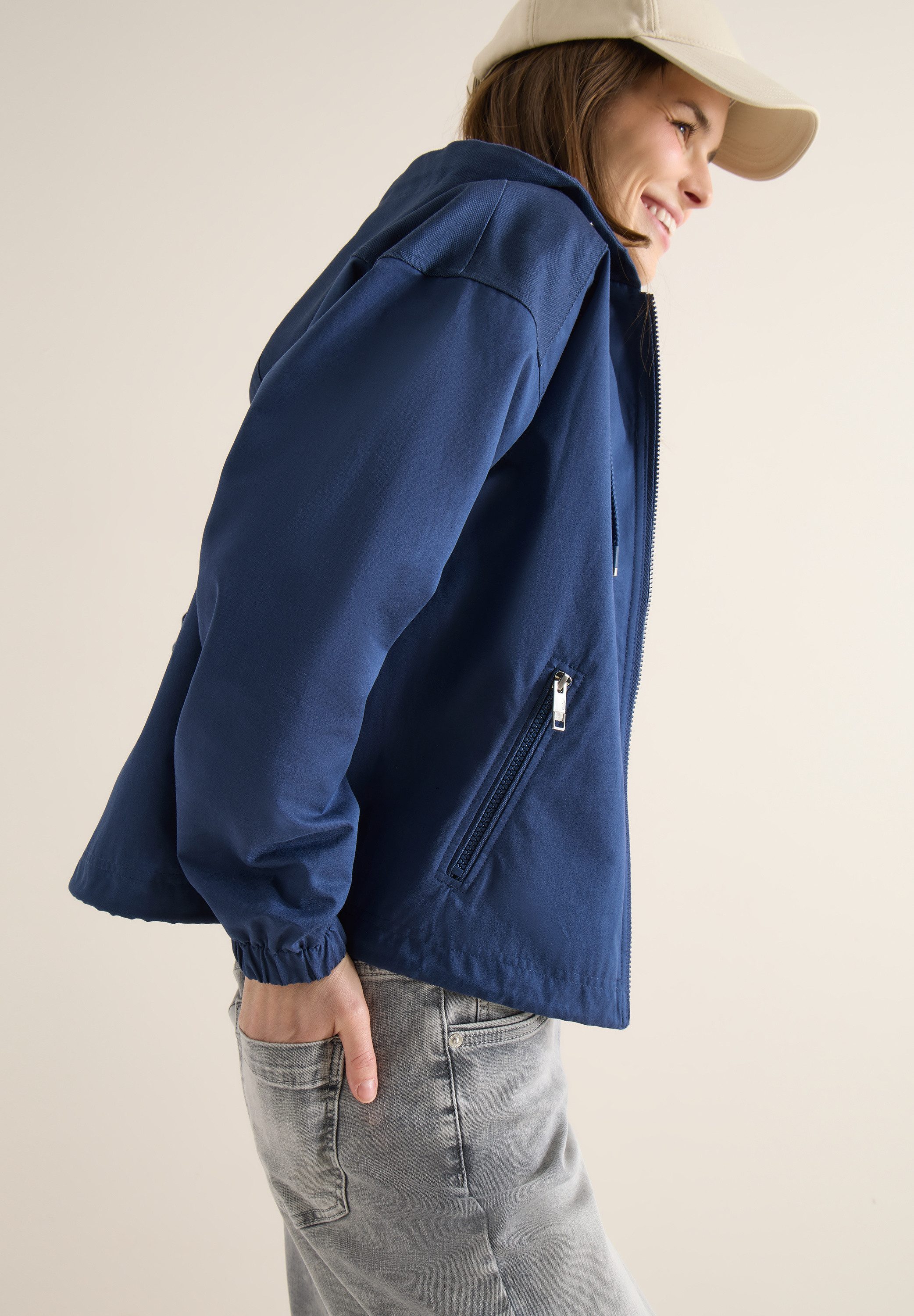 CECIL Kurzjacke mit Kapuze