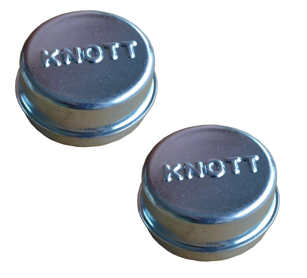 Knott Anhänger 2x Knott Radkappe - Fettkappe - Staubkappe Ø47,1mm - Knott Nr. 6BA455