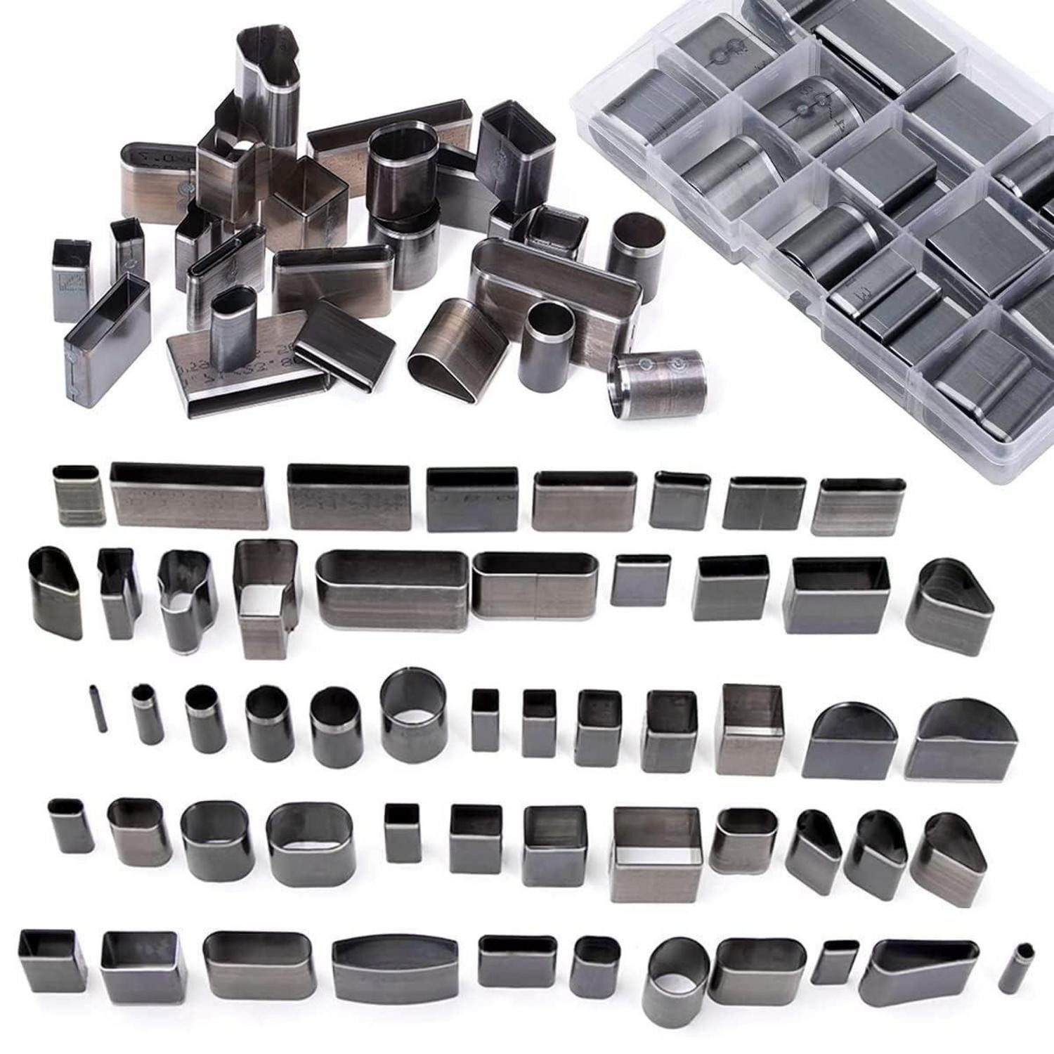 LuxusKollektion Lochstanzer Locheisen Set 52tlg. verschiedene Formen HSS