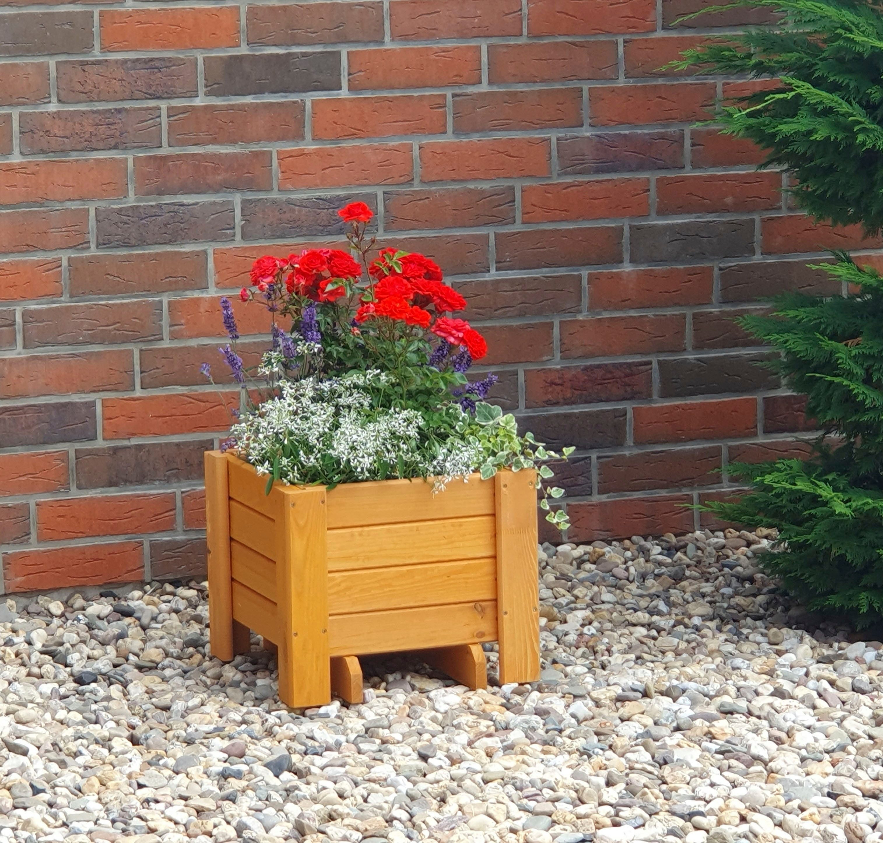 promadino Pflanzkübel Romantica, BxTxH: 40x38x34 cm – Bild 5 von 5
