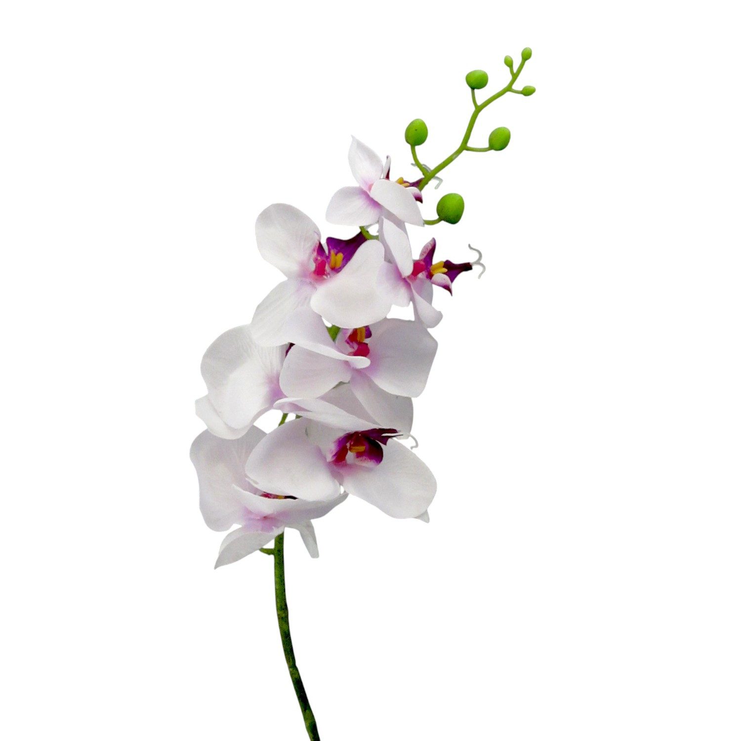 Kunstorchidee Kunstblume Phalaenopsis 86cm. Orchidee, Orchideentrieb., Gasper, Höhe 86.00 cm