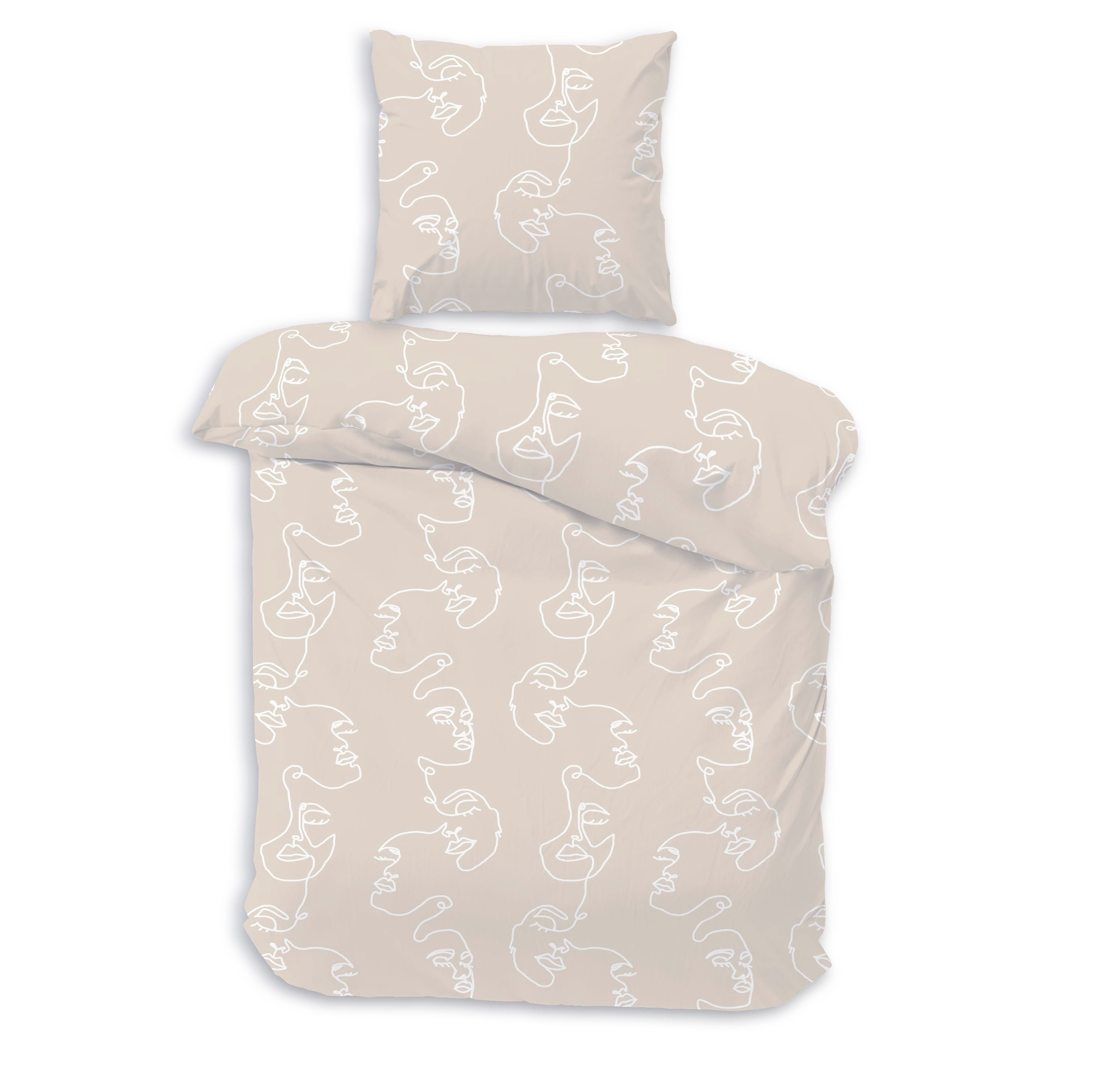 Träumschön Bettwäsche Premium Bettwäsche 135x200 oder 155x220 cm Baumwolle, günstig online kaufen