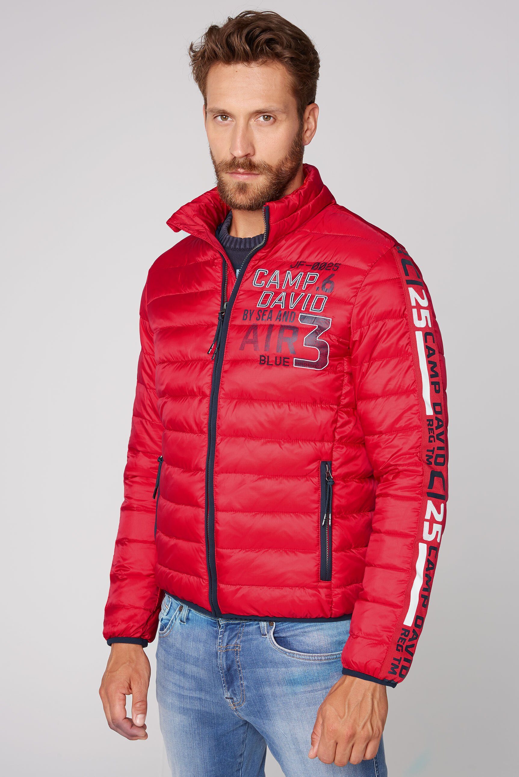 CAMP DAVID Elastikbündchen mit Outdoorjacke