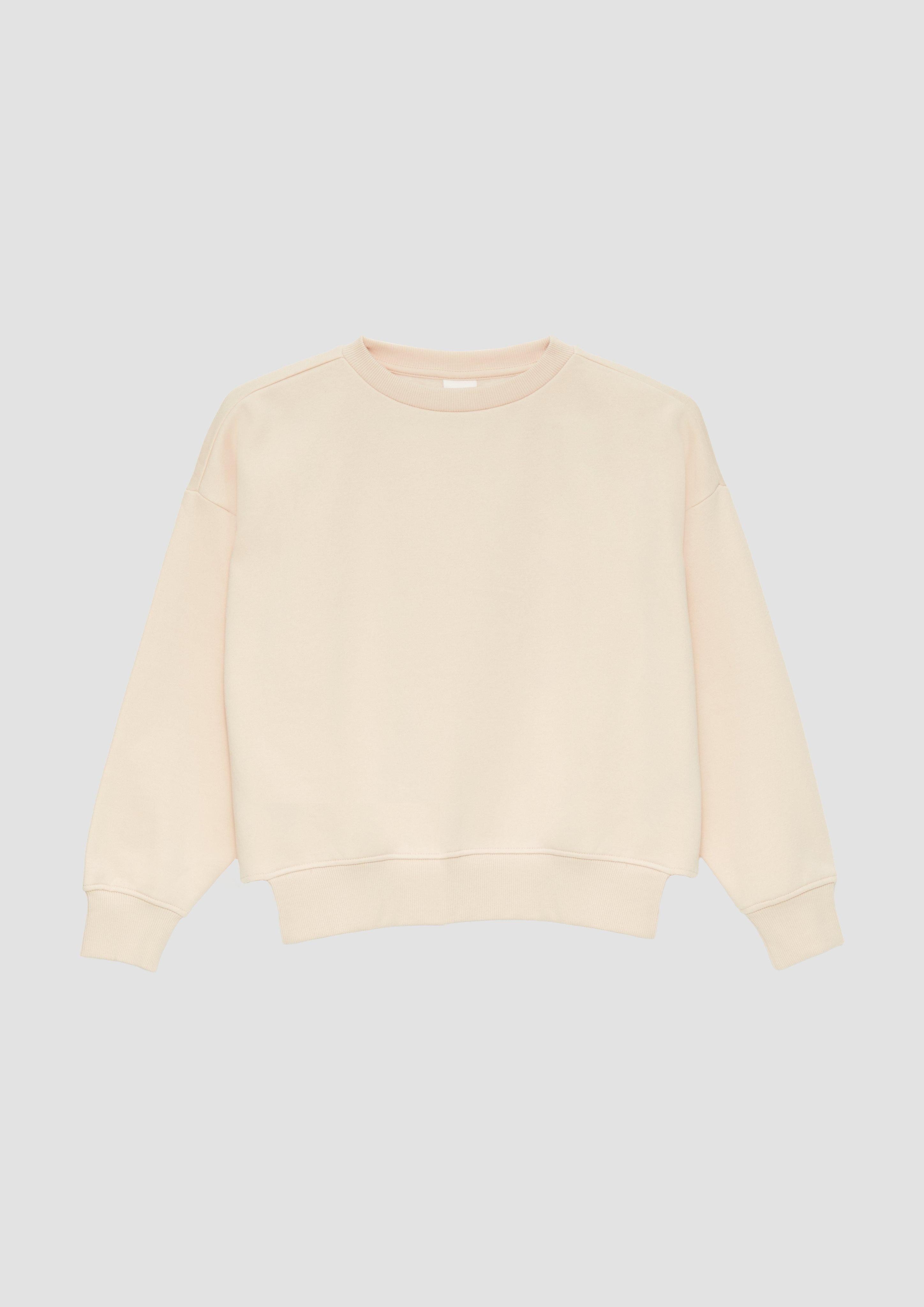 Sweatshirt Wärmendes Boxy Sweatshirt mit Cut-out am Saum