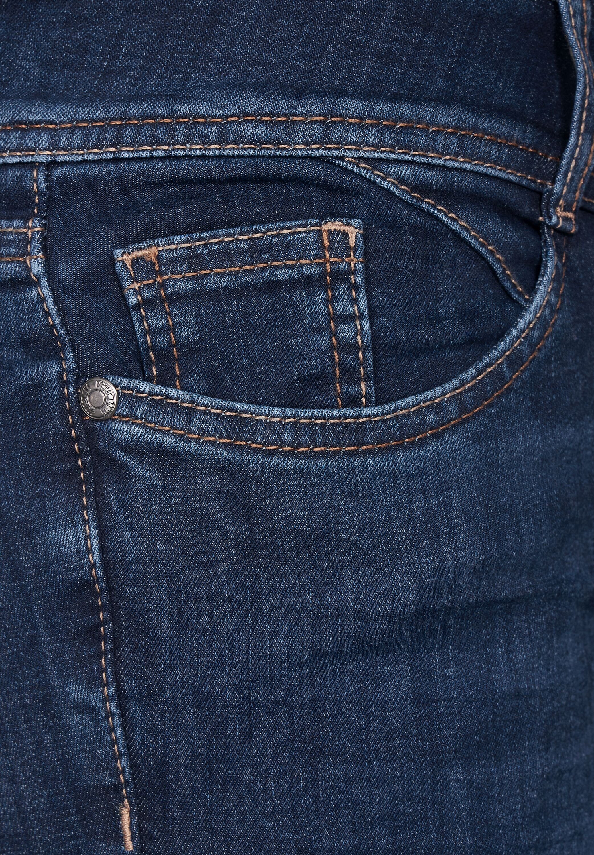 STREET ONE 5-Pocket-Jeans QR York,mw,deep indigo Style