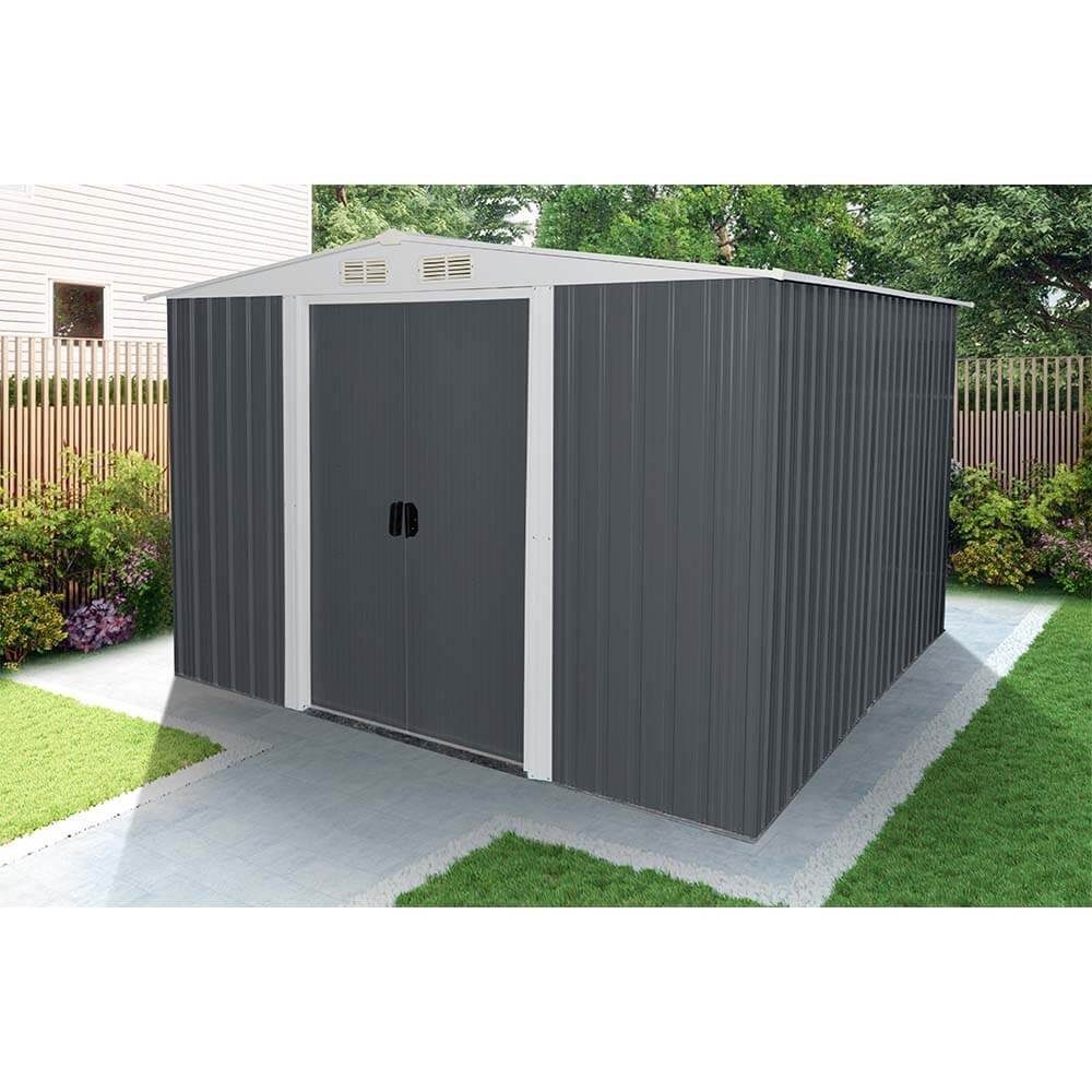 HOME DELUXE Gerätehaus Geräteschuppen BOHIO XXL, BxT 257x313 cm, 11