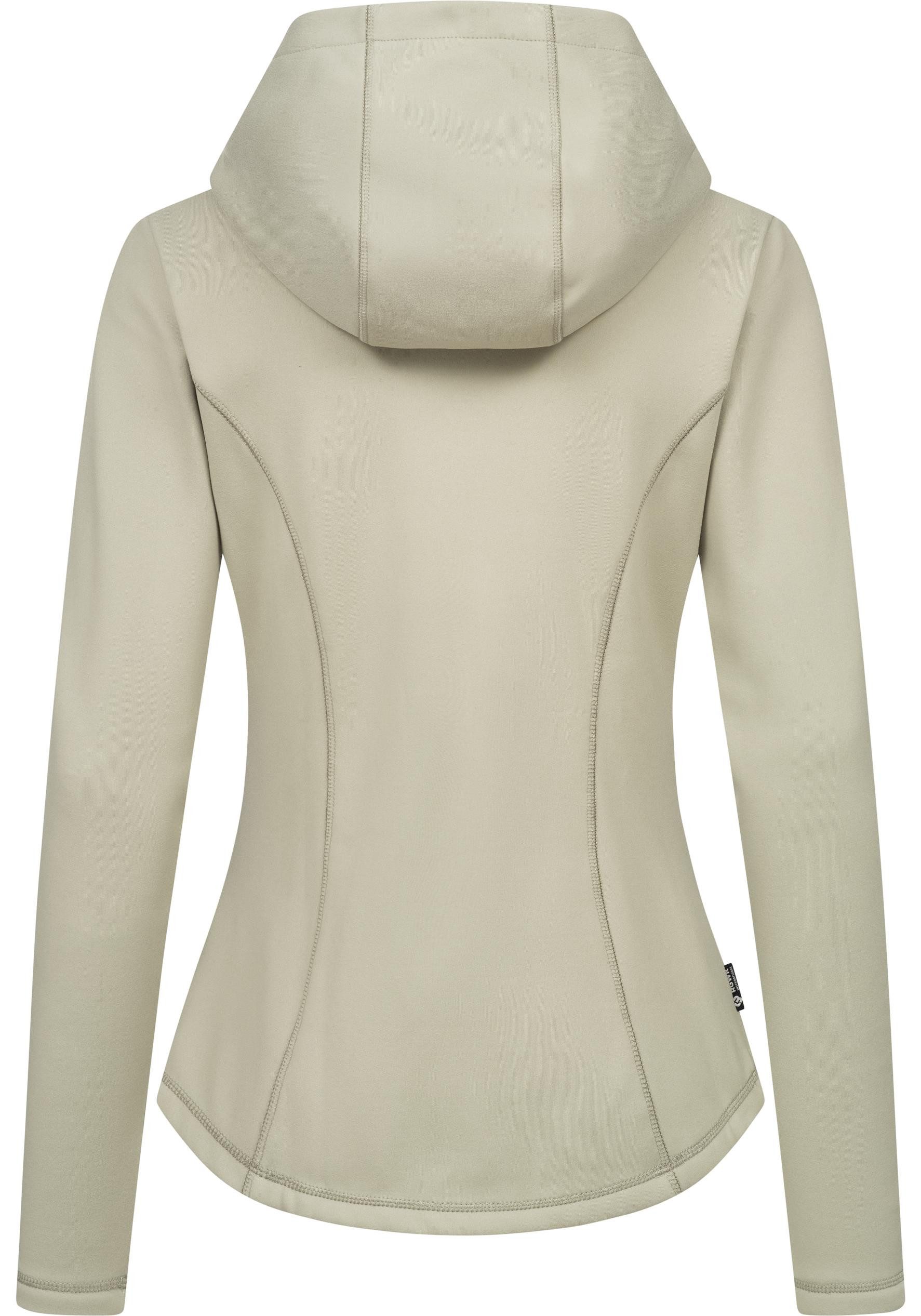 Ragwear Kapuzensweatjacke Lyshka Sportliche weiche und elastische Kapuzenjacke