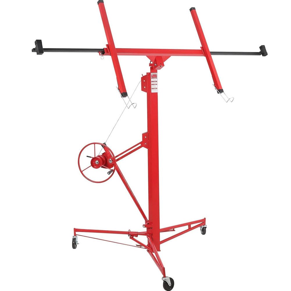 GarveeMore Plattenheber Trockenbau-Hebevorrichtung Plattenheber Rigipsplatte Montagehilfe, -], Plattenheber Plattenlift Werkzeug 140-335CM / 190-485CM