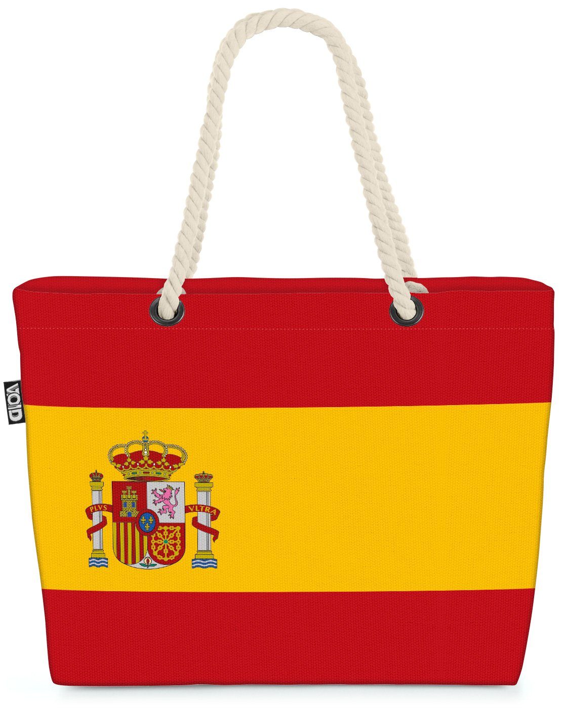 Strandtasche Flagge (1-tlg), EM Fahne Spanien Länderflagge VOID