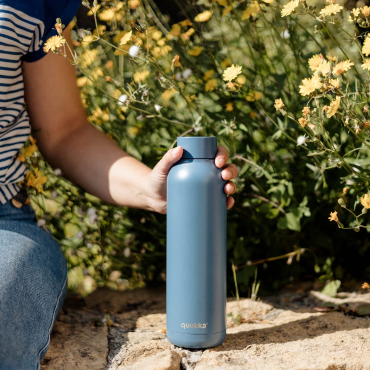 Quokka Trinkflasche Edelstahl isoliert 630 ml Thermoflasche, Thermofunktion