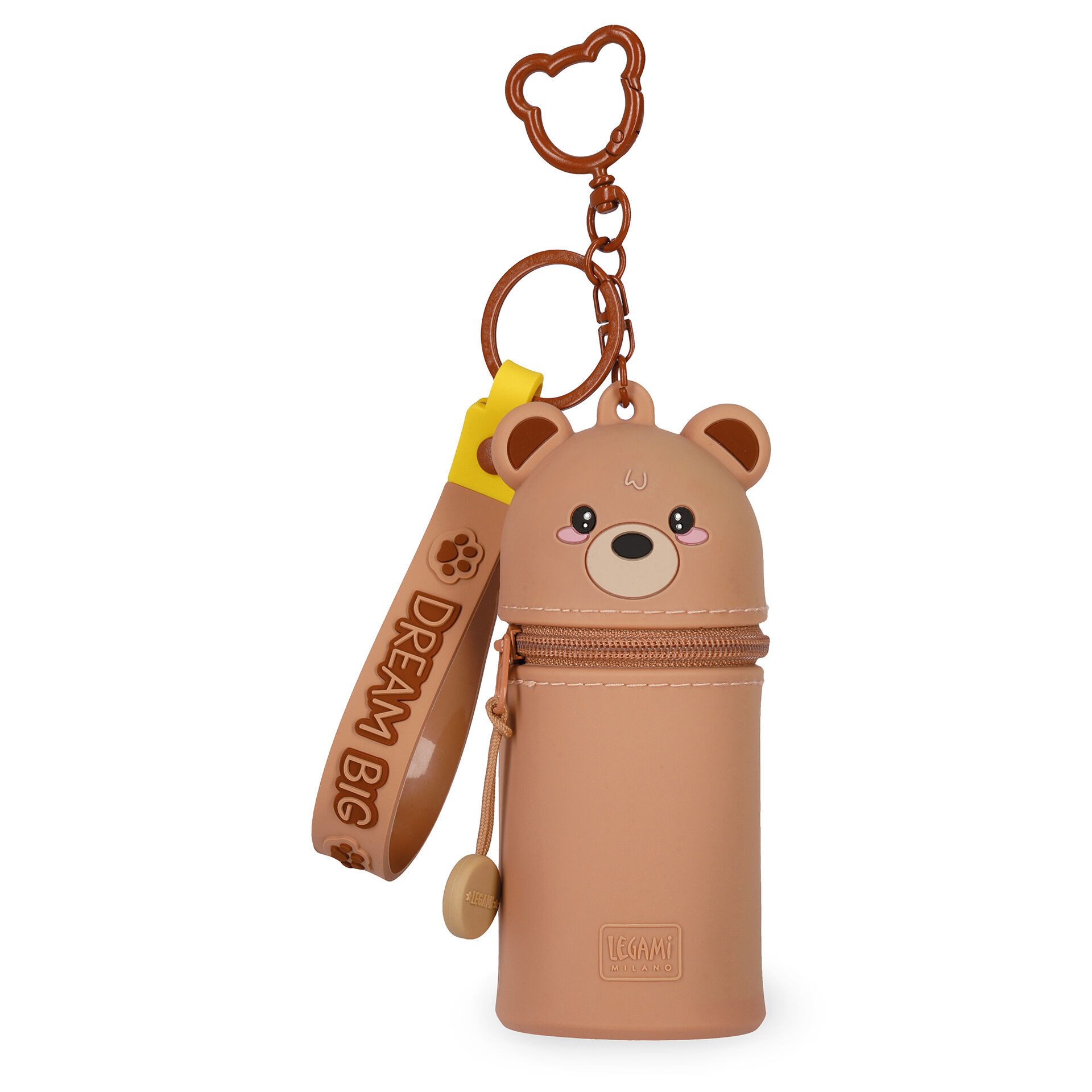 Legami Schlüsselanhänger Set LEGAMI Münztasche mit Schlüsselanhänger Mini Kawaii TEDDY BÄR